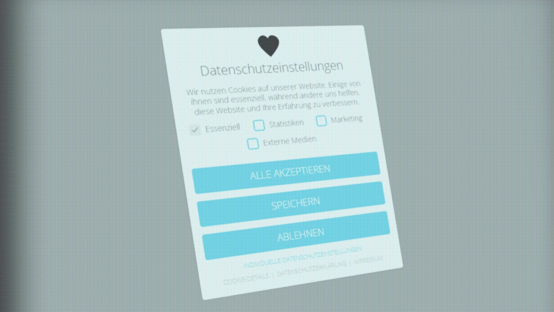 Das Bild zeigt das Logo der Kreativagentur realmaker auf einem blauen Hintergrund mit dem Schriftzug "reelmaker".